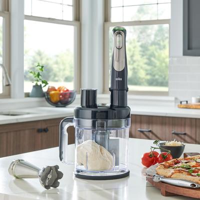 Braun MultiQuick 9 3-Speed Hand Blender with Electric Handheld Mixer, Food Processor & Food Chopper