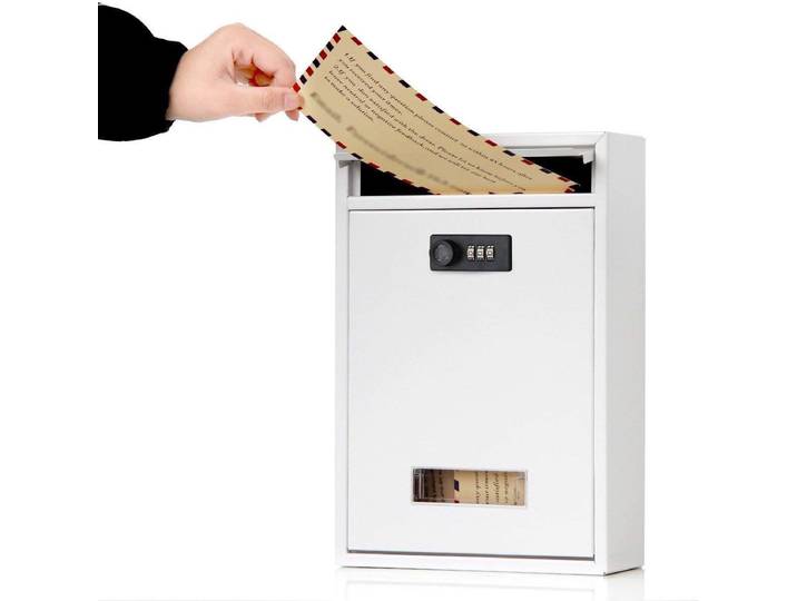 Boîte aux lettres extérieure étanche et antirouille avec serrure à code, boîte à suggestions, boîte à lait, boîte à plaintes
