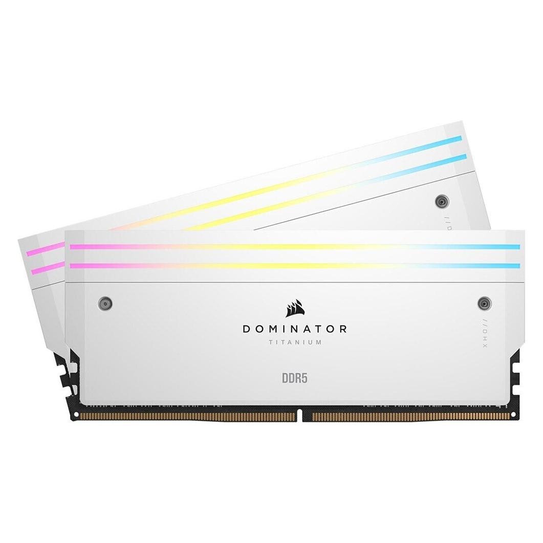 Corsair Dominator Titanium (2 x 16GB, 6000 MHz, DDR5-RAM, DIMM) (CMP32GX5M2B6000C30W)