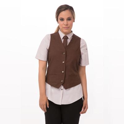 Chef Works® AUGUSTINE Damenweste URBAN Collection Artikel VNN01W Rost Größe L