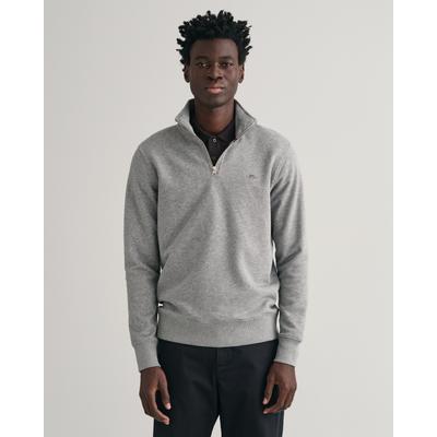 Gant "REG SHIELD HALF ZIP SWEAT", mit Logostickerei auf der Brust