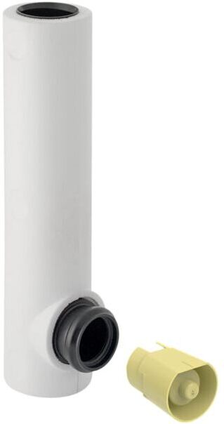 Geberit Spülrohrbogenset 119652161 Ø 56 / 45 mm, 90Grad, mit Dämmung, PE-HD, weiß