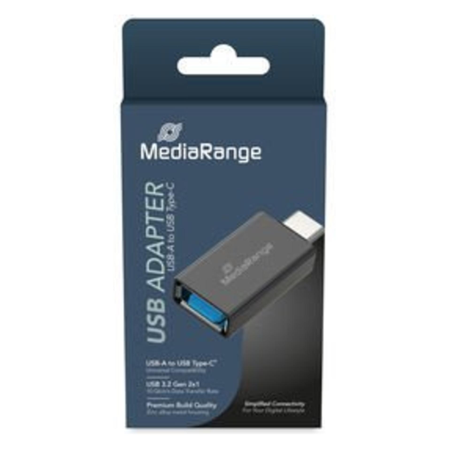 MediaRange Adaptateur USB-A Femelle vers USB-C Male (USB-A, USB-C) (MRCS216)