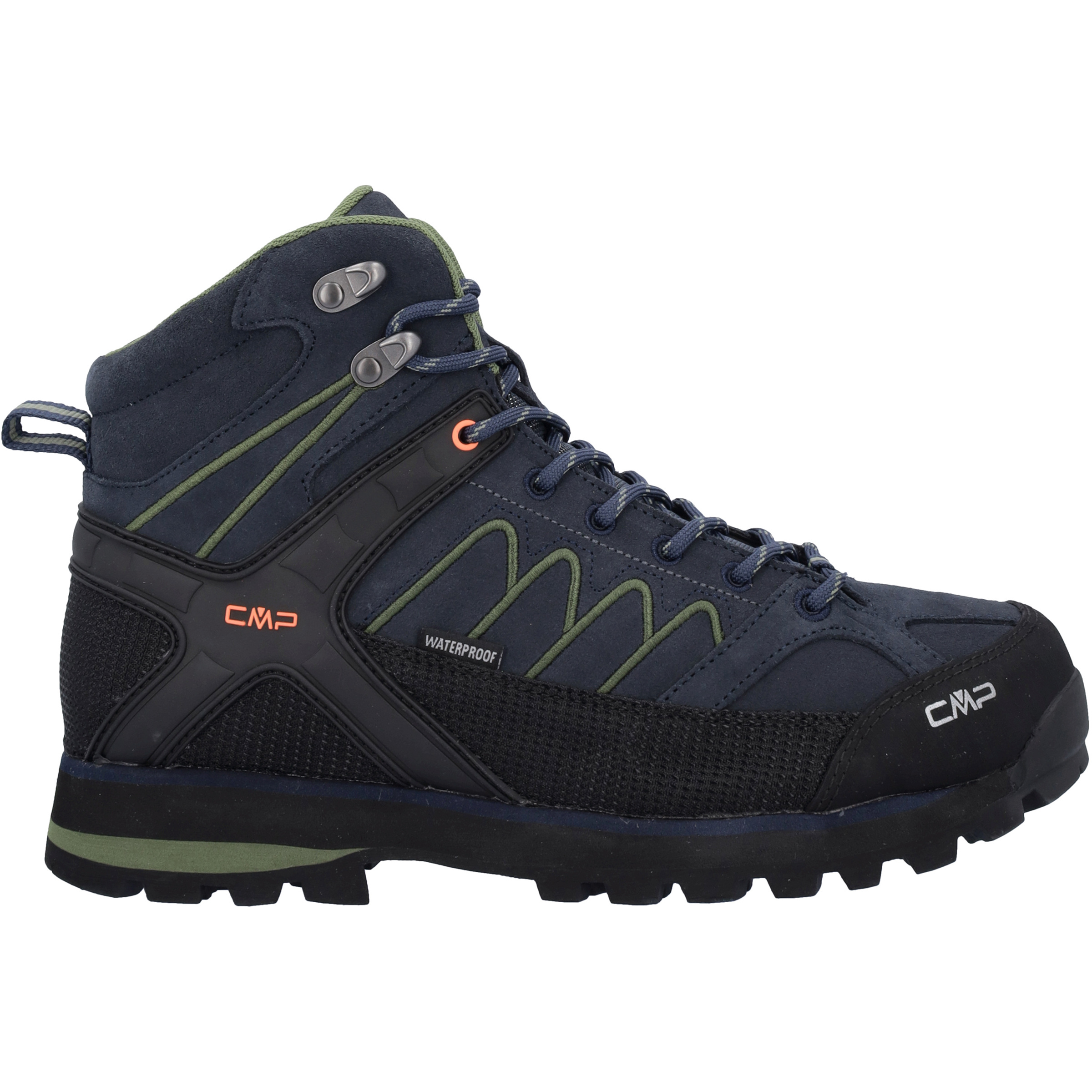 CMP Moon Mid WP Herren Wanderschuhe blau Größe 47 Trekking Wasserdicht