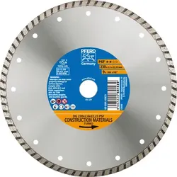 Diamant-Trennscheibe DG 230x2,6x22,23 mm PSF z. Trennen v. Stein/Beton,hohe Schnittqualität