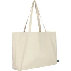 TEXXILLA Cotton-Shopper aus Fairtrade-zertifizierter Baumwolle, natur