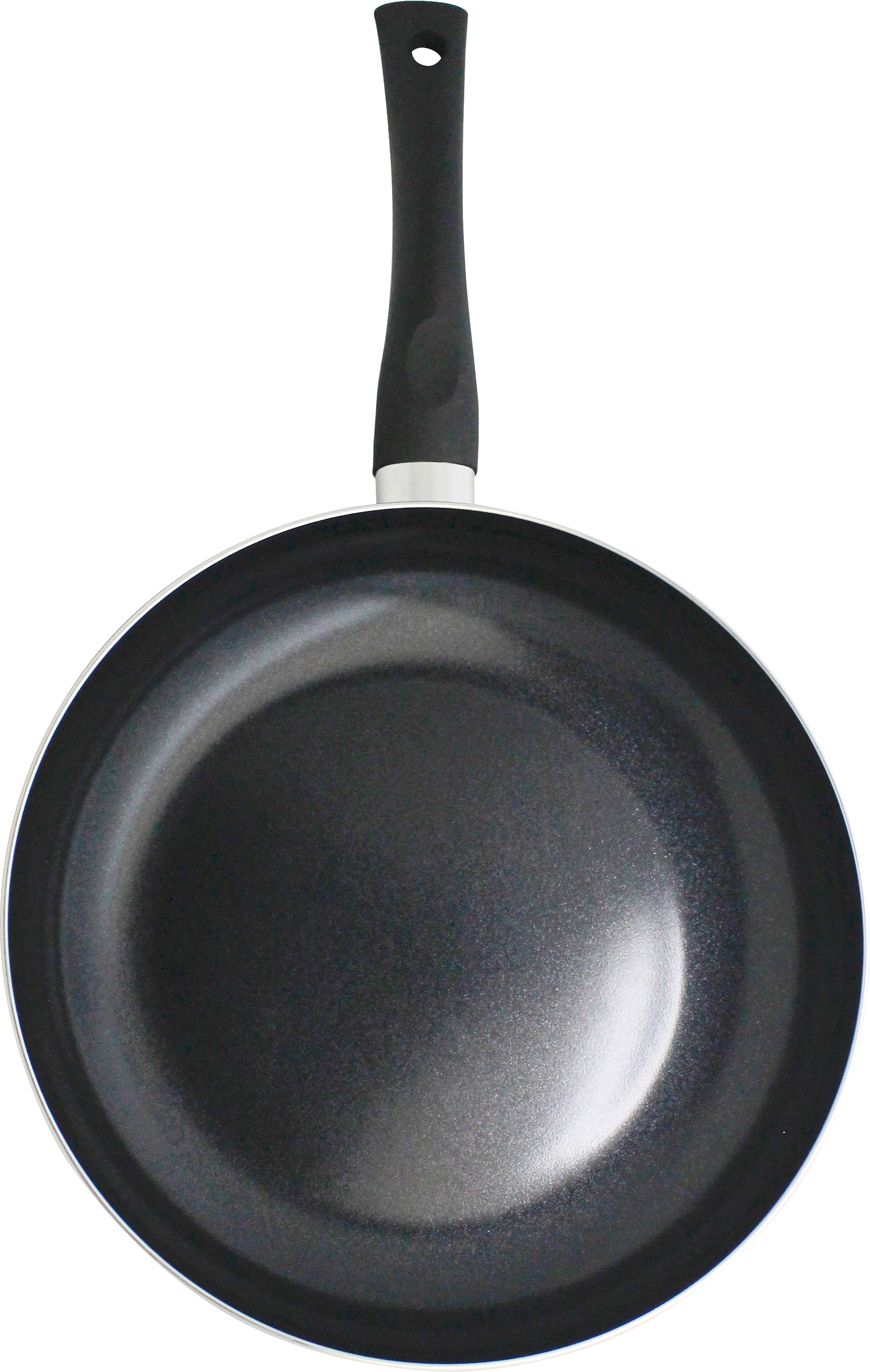 Bratpfanne ELO BASIC "Prima Cucina", schwarz, H:5cm Ø:28cm, Pfannen, Bratpfanne, Für alle Herdarten geeignet, inkl. Induktion schwarz Ø 28cm + Höhe 5cm
