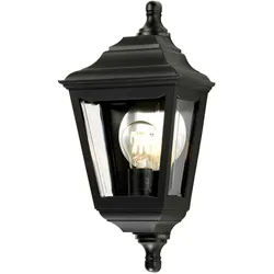 Elstead Lighting Kerry Außenwandleuchte 1-flammig Schwarz IP44 wandbündig