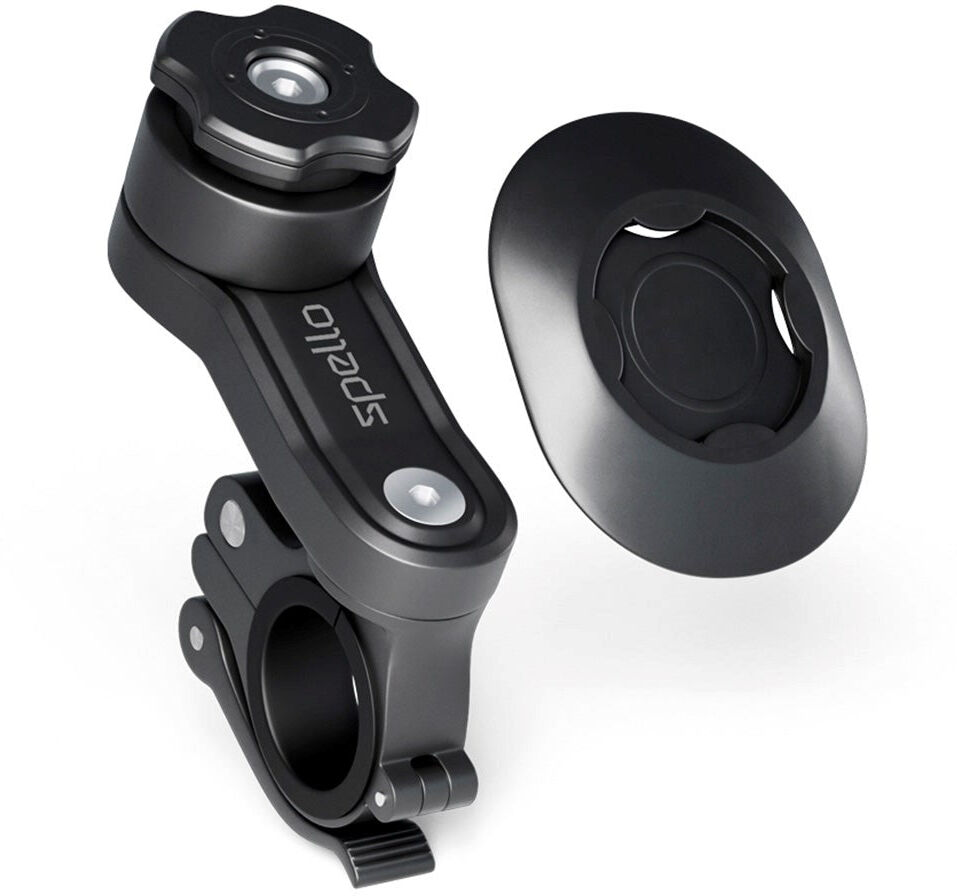 Spello Smart Lock Bike Mount - Mobilholder til Cykel - Sort