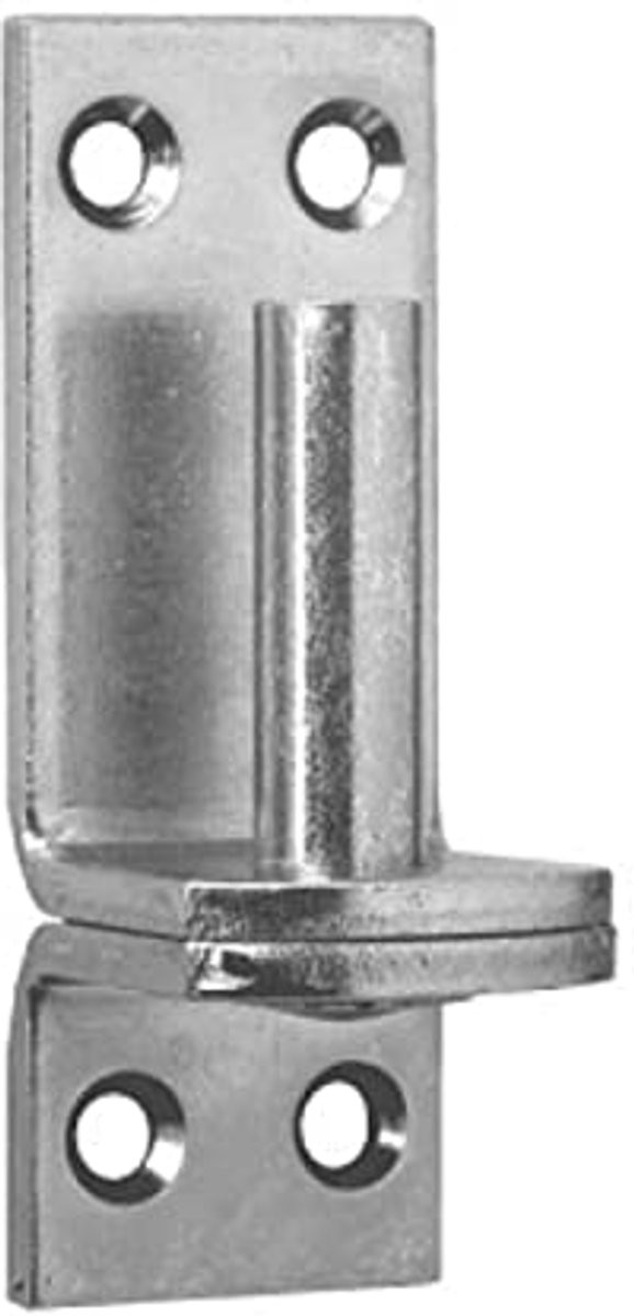 Bouwbeslag Plaathaken D1 Nauw Licht Verzinkt - Diameter 10 mm en 20 mm