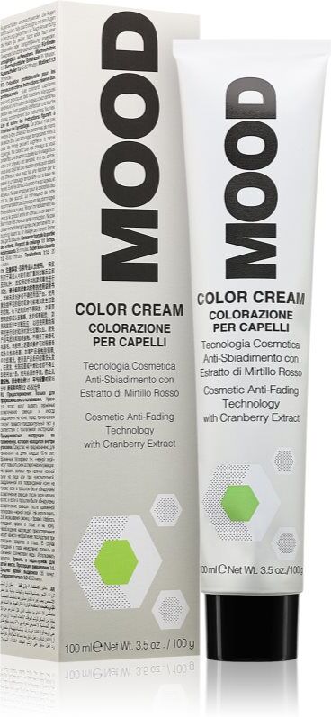 MOOD Color Cream coloration cheveux permanente teinte 9.00 Extra Light Intense Blonde 100 ml