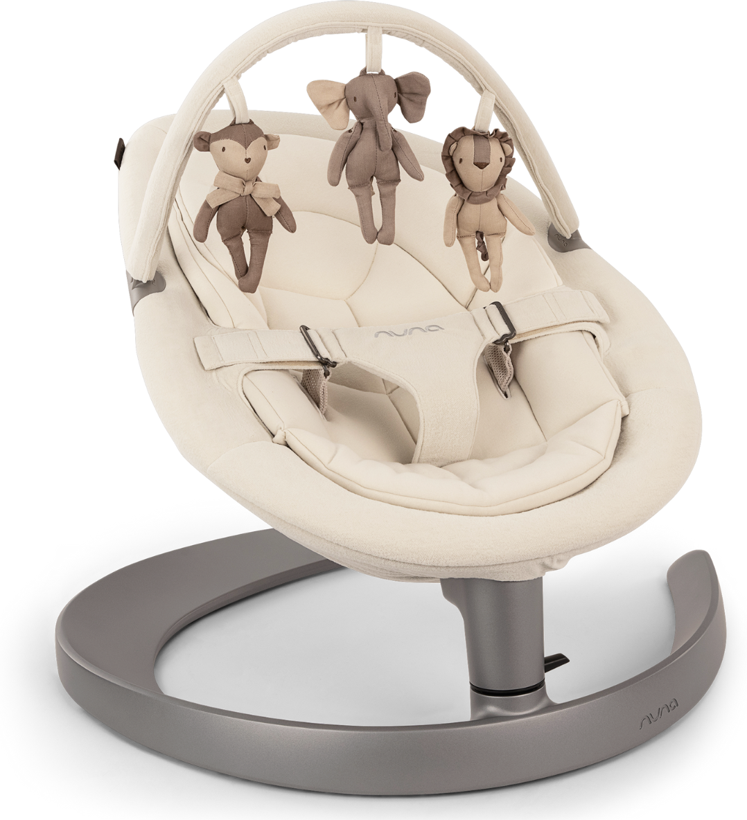 Nuna Hamaca con barra de juegos Leaf Grow - Cloud