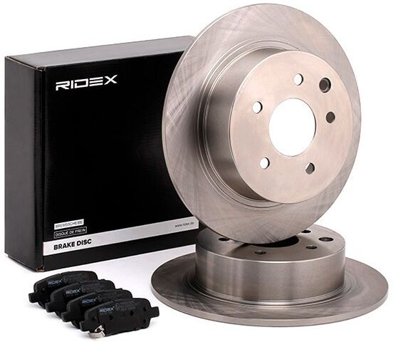 RIDEX 3405B0280 Brake discs and pads set