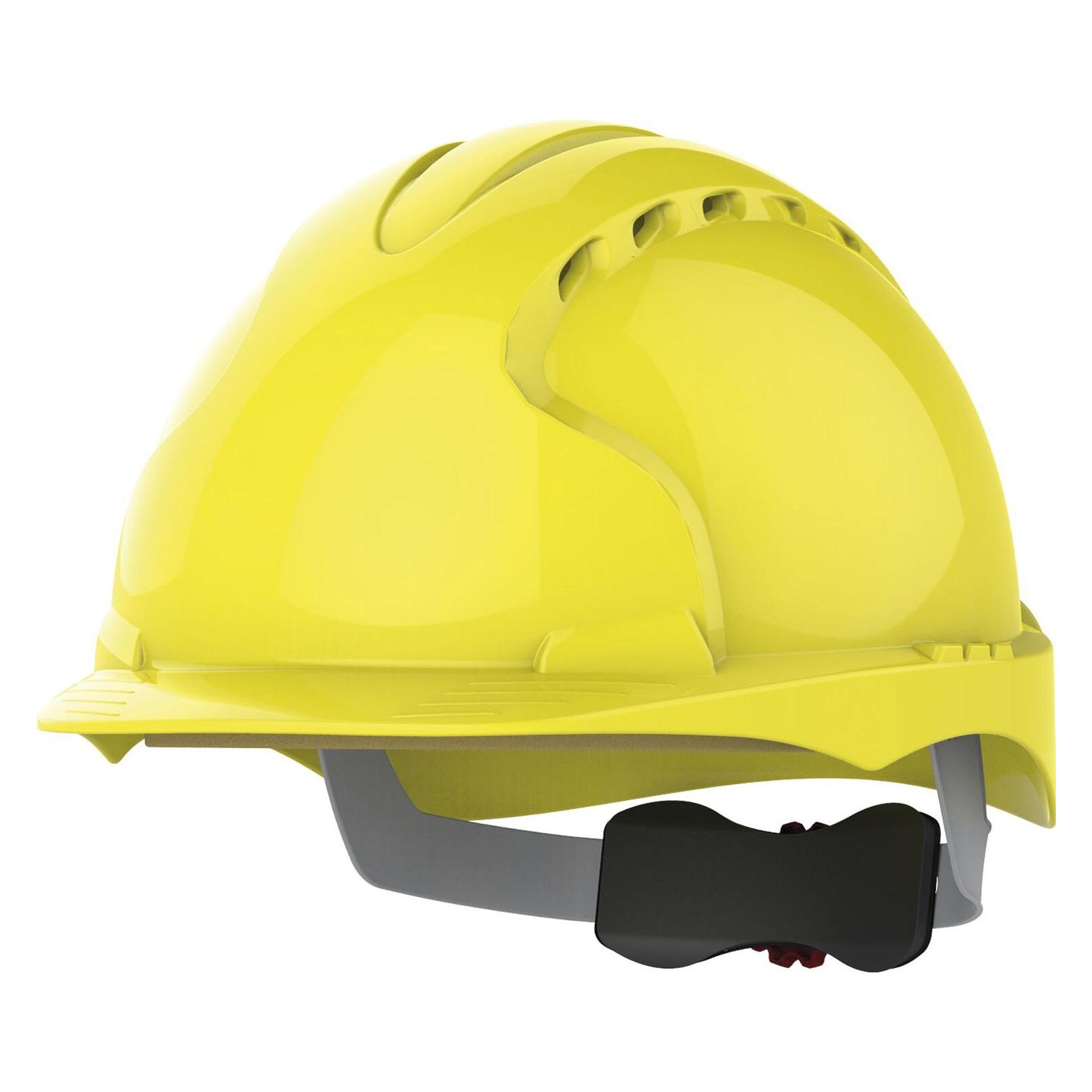 Jsp Schutzhelm EVO3-Revolution 6 (Pkt.) gelb PE EN 397 (53 - 64 cm) (AJF170-000-200)