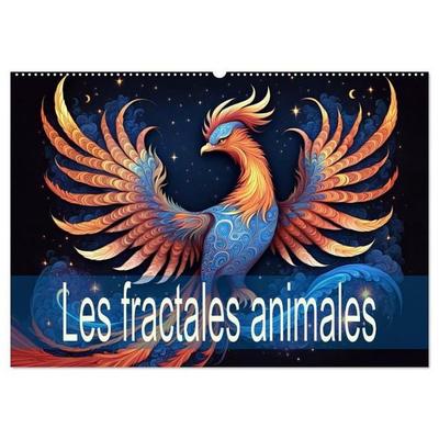 Les fractales animales (Calendrier mural 2027 DIN A2 vertical), CALVENDO calendrier mensuel