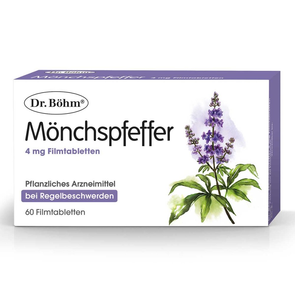 Apomedica Pharmazeutische Produkte GmbH Dr. Böhm Mönchspfeffer 4 mg Filmtabletten 06785019