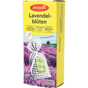 Aeroxon Mottenschutz Lavendelblüten-Beutel, mit Lavendel-Duft, gegen Kleidermotten