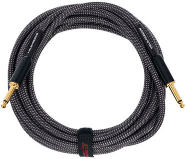 Kirlin Plus Instrument Cable 6m CG Carbon Gray