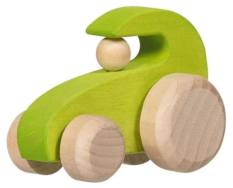 Goki houten tractor educatief speelgoed van gecertificeerd hout