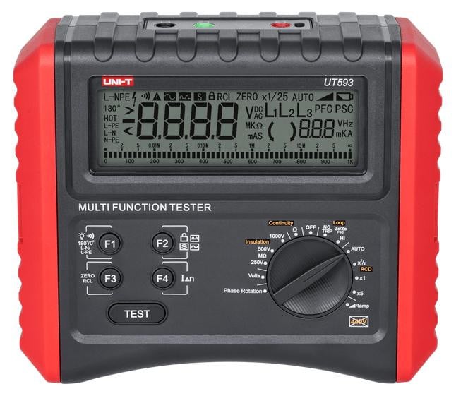 Selius Multimeter Digitale Spanningsmeter Isolatieweerstandsmeter Foutlusimpedantie Meter