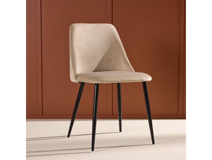 Nohr Eetkamerstoel Denon Velvet - Beige