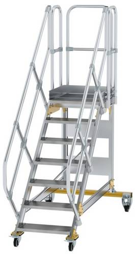 MUNK Günzburger Steigtechnik 600767 Aluminium, Stahl verzinkt Treppe