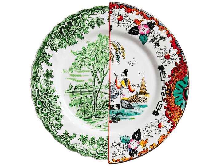 Seletti - Assiette Hybrid - Multicolore - Porcelaine - Designer Studio CTRLZAK