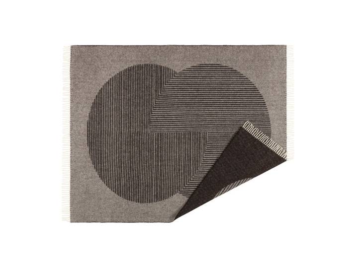 NJRD Plaid en laine Circles 130x185 cm Marron
