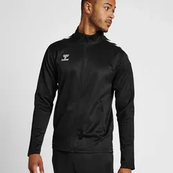 Hummel Core XK Trainingsjacke schwarz/weiß