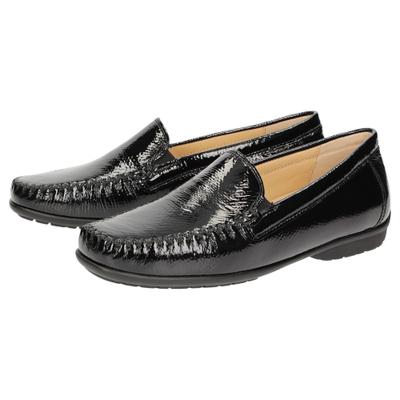 Slipper SIOUX "Cortizia-705-H", Damen, Gr. 42 (UK 8), schwarz, Schuhe Slipper