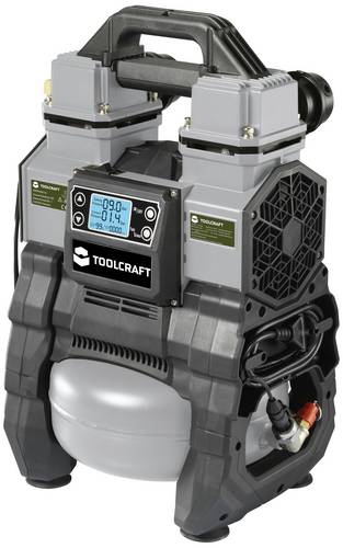 TOOLCRAFT TO-7858587 Druckluftkompressor 18 VDC/230 VAC 9 bar