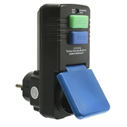 as-Schwabe Überspannungsschutzadapter schwarz