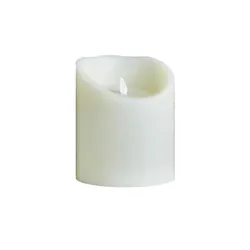 LED Kerze   ¦ creme ¦ Wachs,Plastik ¦ Maße (cm): H: 15  Ø: 12.5