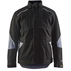 Multinorm-Winterjacke "4961" schwarz/grau - XXL - schwarz