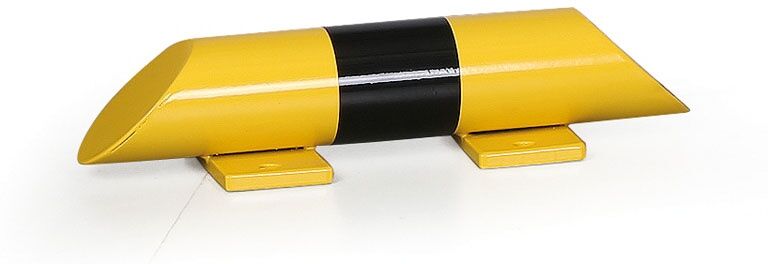 B2B Partner Boden-Rammschutz aus Stahl, 400 mm