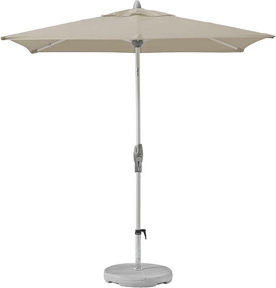 Famanu Sonnenschirm mit Push-Up-System - 210x150cm - Taupe