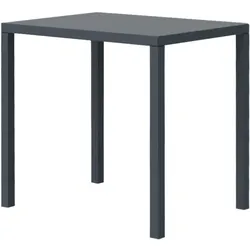 Kleiner Esstisch Quatris 80x60x75 cm antik grau