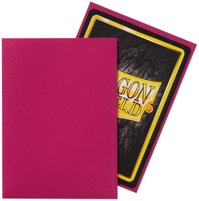 100 Sleeves Standard Dragon Shield Matte Magenta
