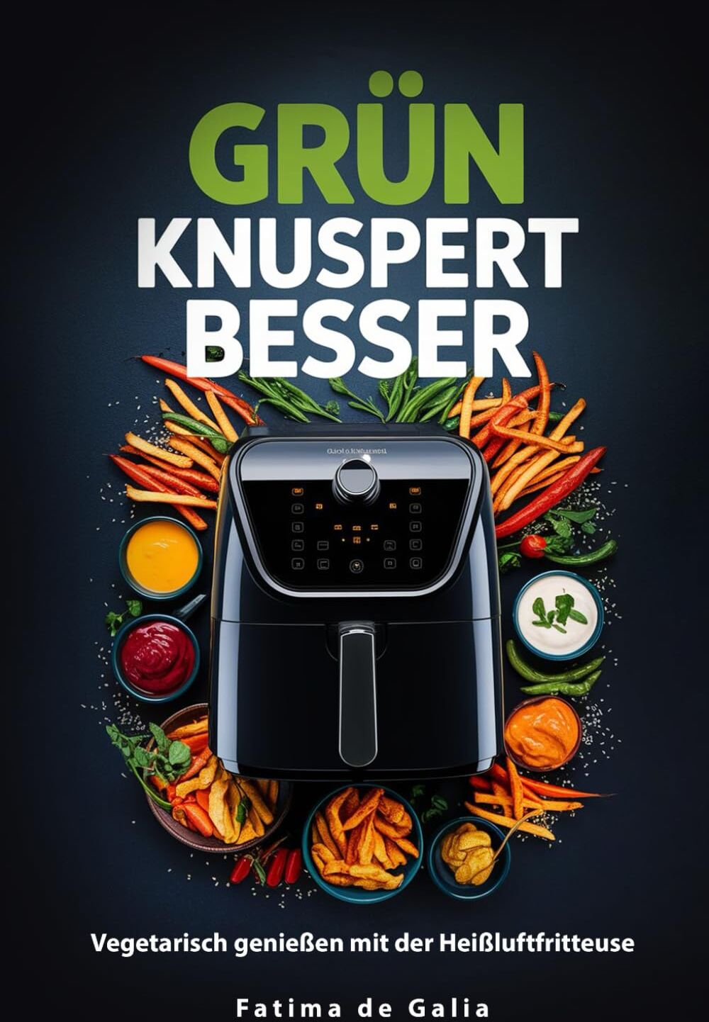 Grün knuspert besser: Vegetarisch genießen mit der Heißluftfritteuse - Preis vom 12.10.2026 11:37:12 h