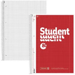BRUNNEN Collegeblock Student DIN A4 kariert