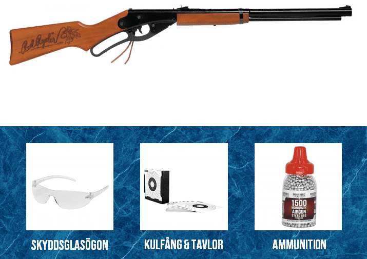 Daisy Tech Red Ryder 4,5mm Startpaket