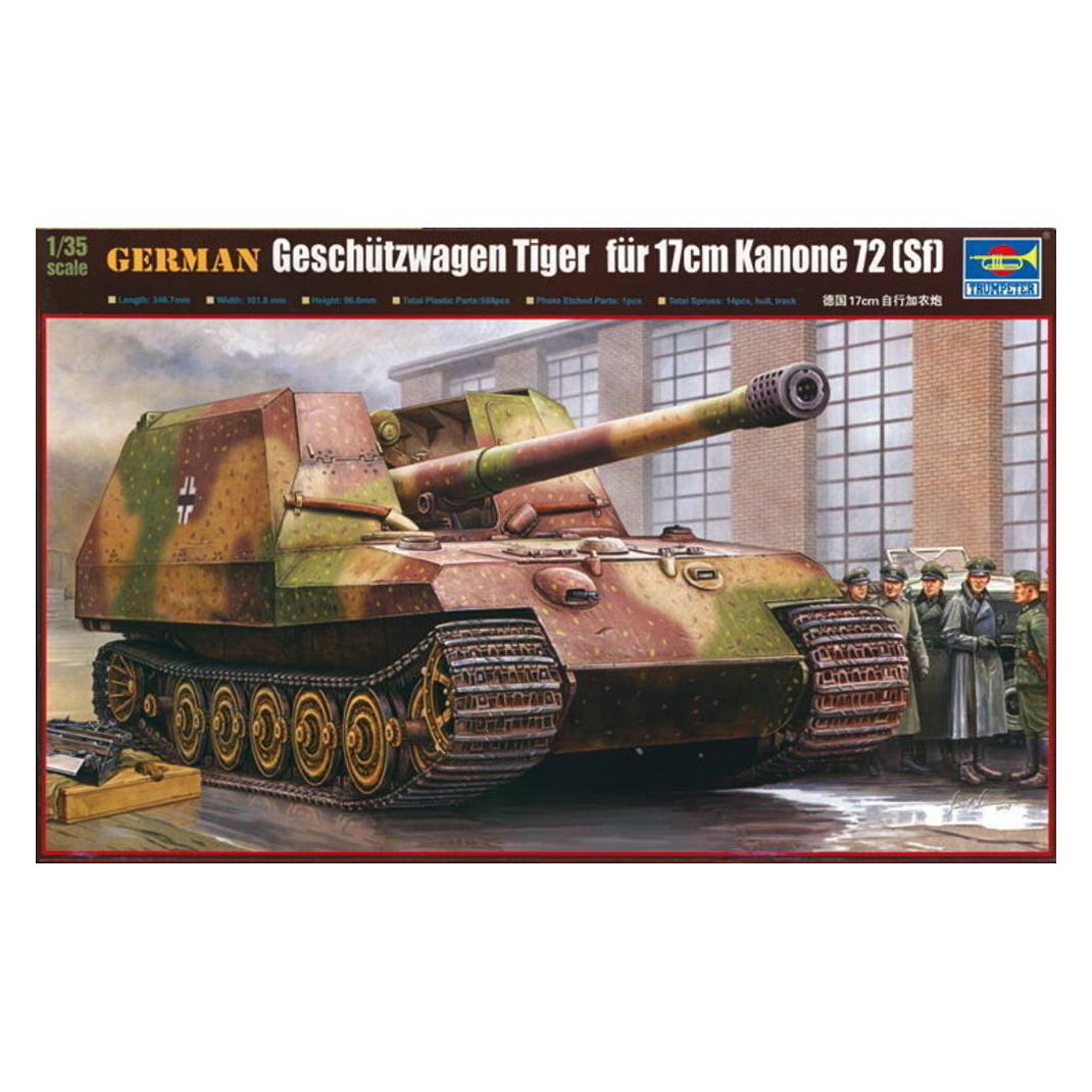 Trumpeter German Geschützwagen Tiger (00378)