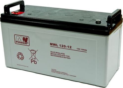 MWL 120-12: AGM-Batterie 12V/120Ah, 406*173*236 (T60)