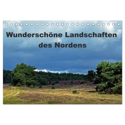 Wunderschöne Landschaften des Nordens (Tischkalender 2026 DIN A5 quer), CALVENDO Monatskalender