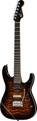Charvel Pro-Mod Plus DK24 HSS QM ATE Amber Tiger Eye