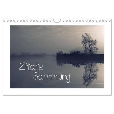 Zitate - Sammlung (Wandkalender 2027 DIN A4 quer), CALVENDO Monatskalender