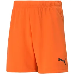 PUMA teamRISE Shorts Kinder golden poppy/puma black 128