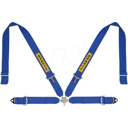 SAB GURT MK BL - Sabelt Simracing Gurtsystem mit Montage-Kit, blau
