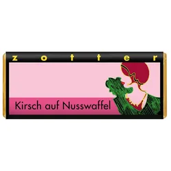 Kirsch auf Nusswaffel 70g