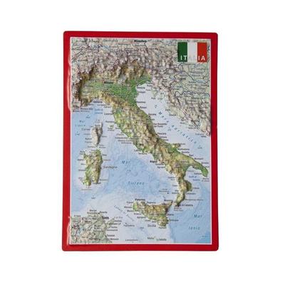 Reliefpostkarte Italien, Taschenbuch von Andre Markgraf,Mario Engelhardt, Georelief Vertriebs GbR